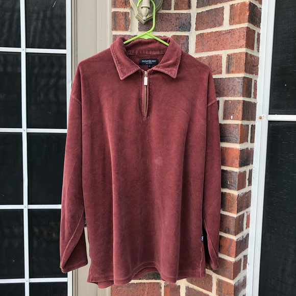 Vintage Ysl Saint Laurent Half Zip 